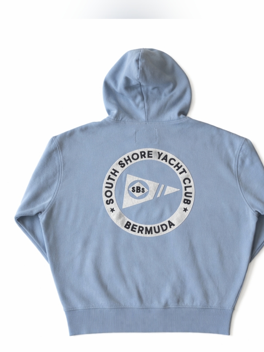 AERO DWTNME Blue Zip Hoodie South Shore Yacht Club XS